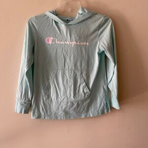 Soft and Stylish Champion Kids Sky Blue Hoodie